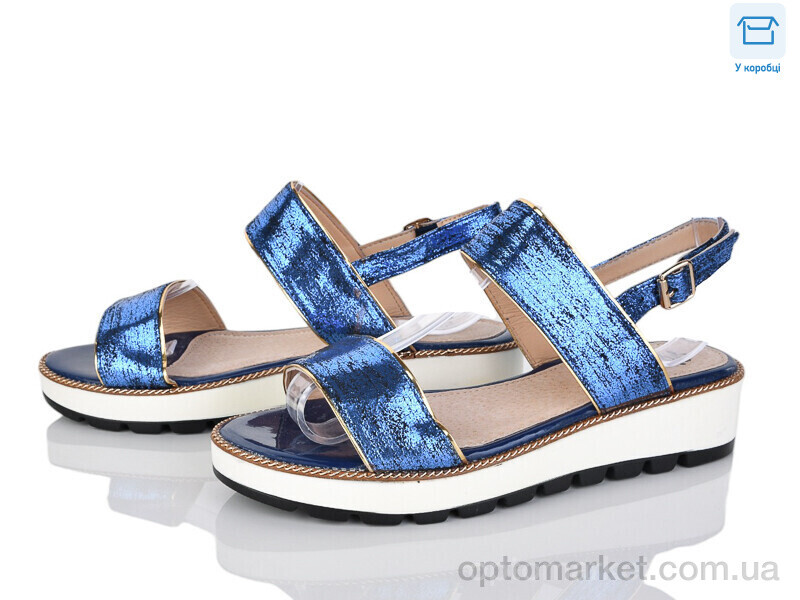 Купить Босоніжки жіночі KD6617-2 Purlina синій, фото 1