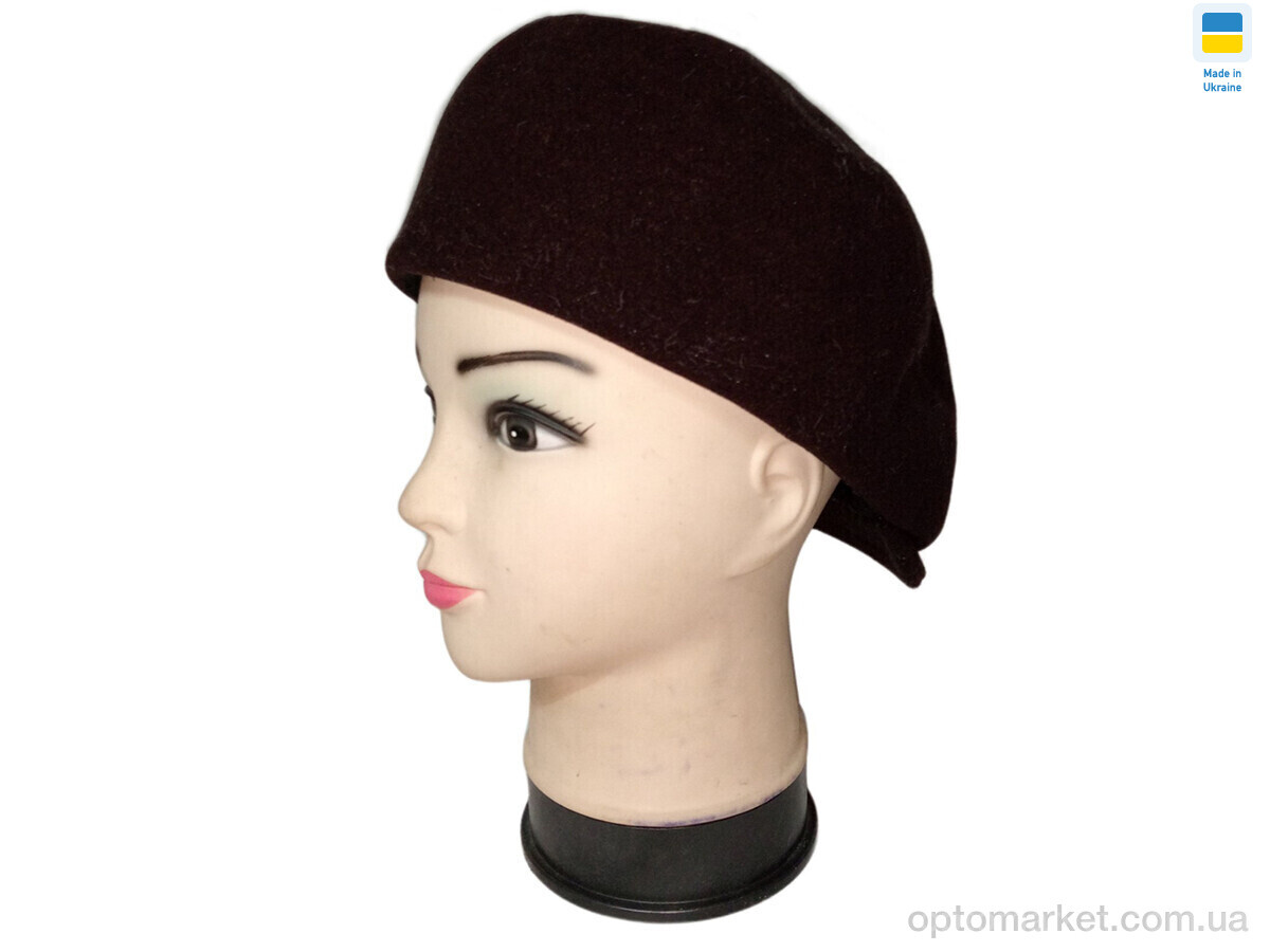 Купить Кепка жіночі Кенголка 0593 шоколадний Mabi коричневий, фото 1