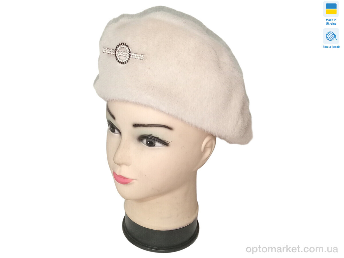 Купить Кепка жіночі Кенголка 0598 св.бежевий Mabi бежевий, фото 1