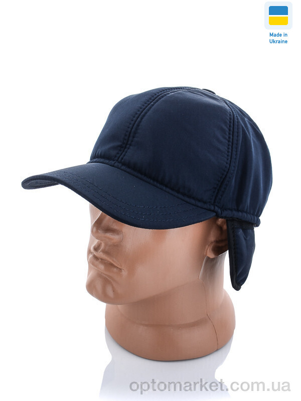 Купить Кепка чоловічі Кепка чол.плащівка з вухами синій Lider синій, фото 1