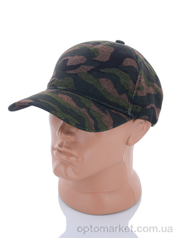 Купить Кепка чоловічі Кепка камуфляж трикотаж на резинці хакі STARK хакі, фото 1