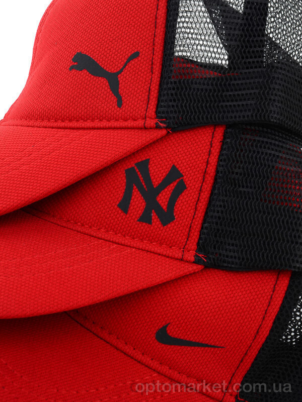 Купить Кепка чоловічі Кепка лакоста з сіткою та накатка 005 mix STARK червоний, фото 3