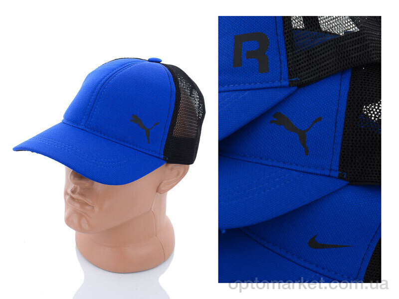 Купить Кепка чоловічі Кепка лакоста з сіткою та накатка 006 mix STARK синій, фото 2