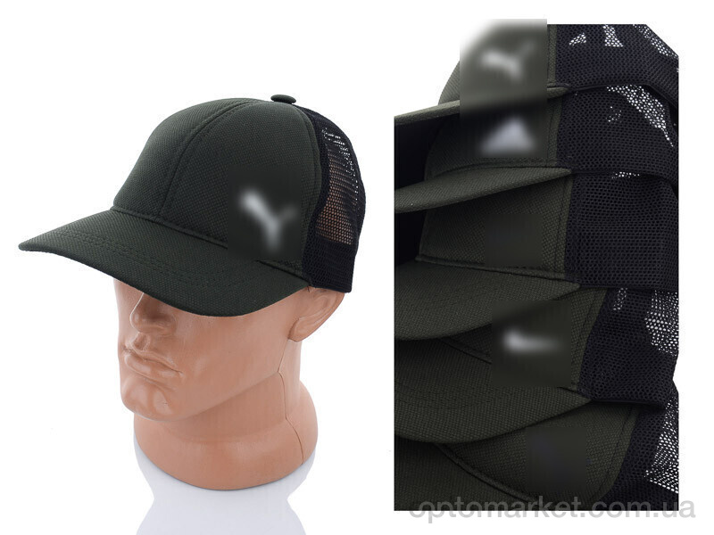 Купить Кепка чоловічі Кепка лакоста з сіткою та накатка 010 mix STARK зелений, фото 1