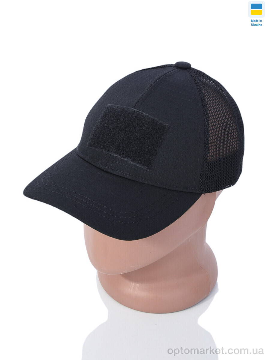 Купить Кепка чоловічі Кепка сітка з липучкою чорний STARK чорний, фото 1