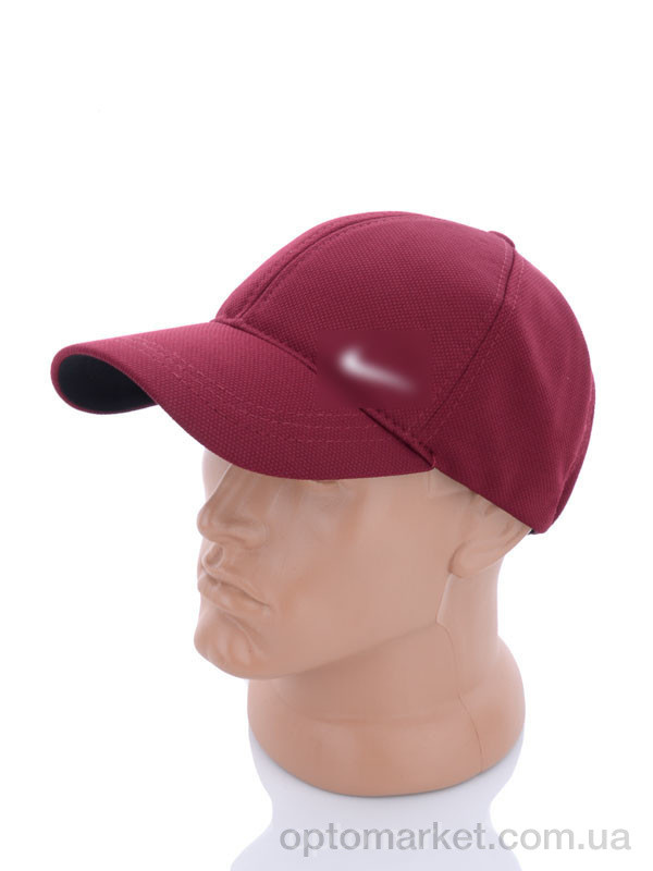 Купить Кепка чоловічі Кепка трикотаж з накатом бордовий STARK бордовий, фото 1