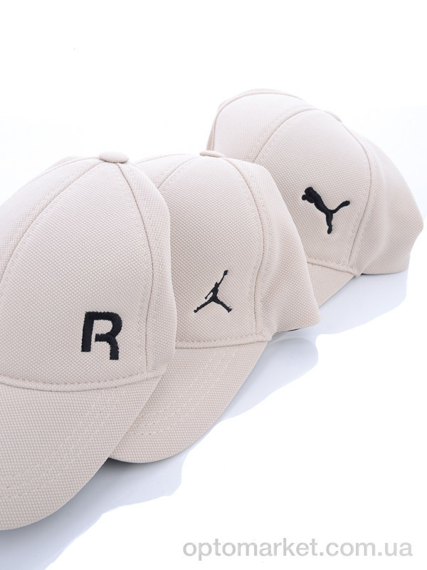 Купить Кепка чоловічі Кепка трикотаж з вишивкою бежевий STARK бежевий, фото 3