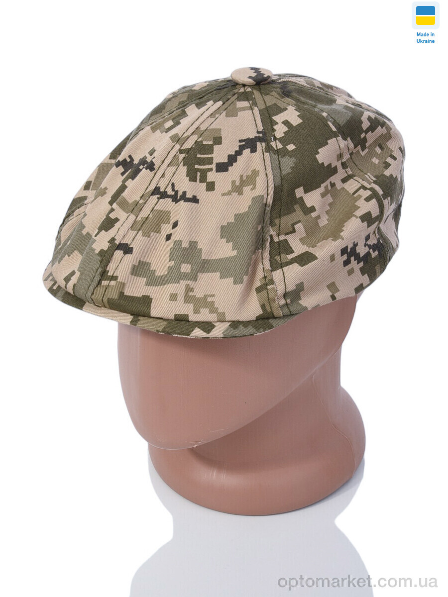 Купить Кепка чоловічі Кепка восьмиклинка піксель STARK бежевий, фото 1