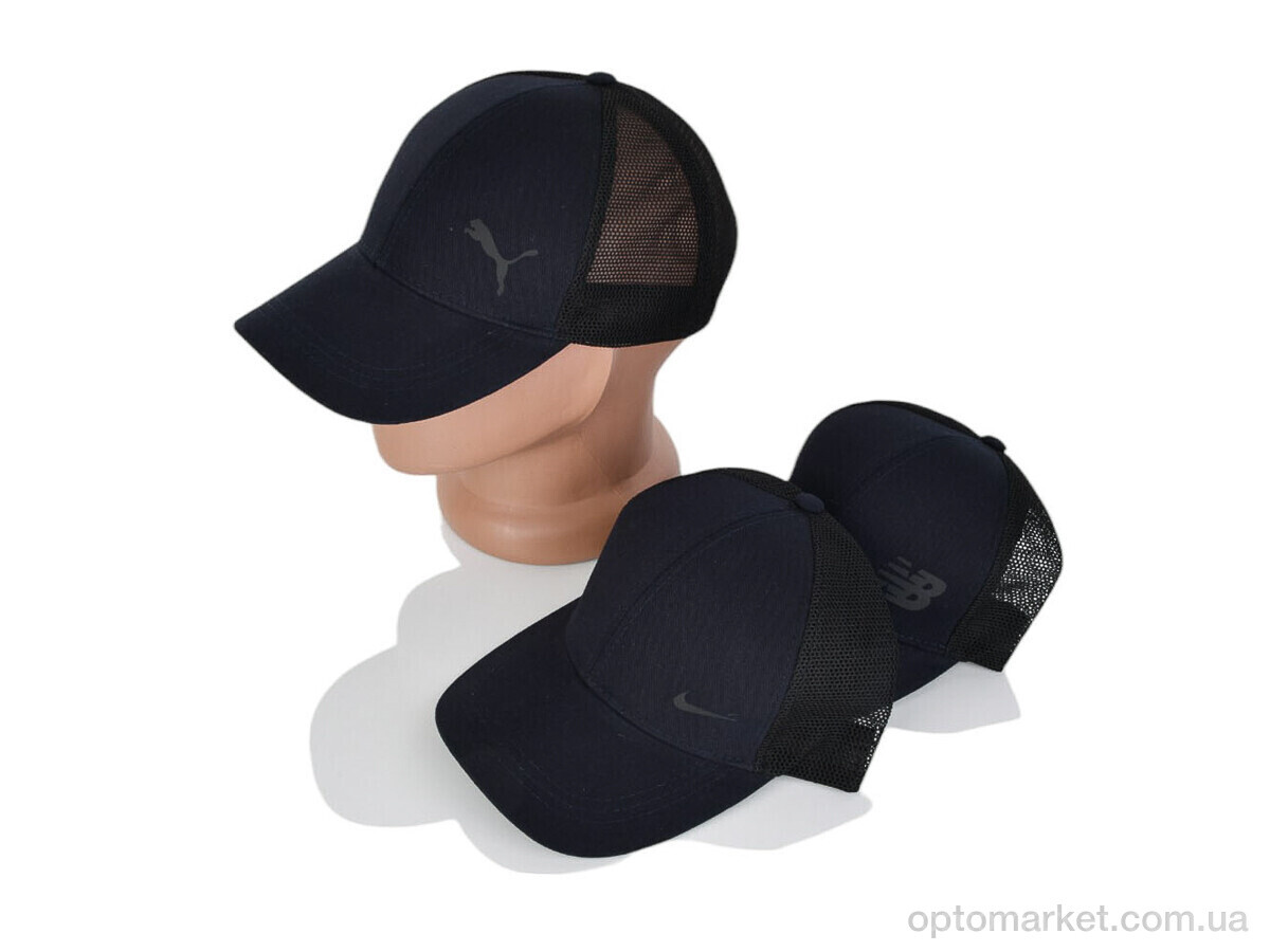 Купить Кепка чоловічі Кепка з накаткою котон з синій mix STARK мікс, фото 2