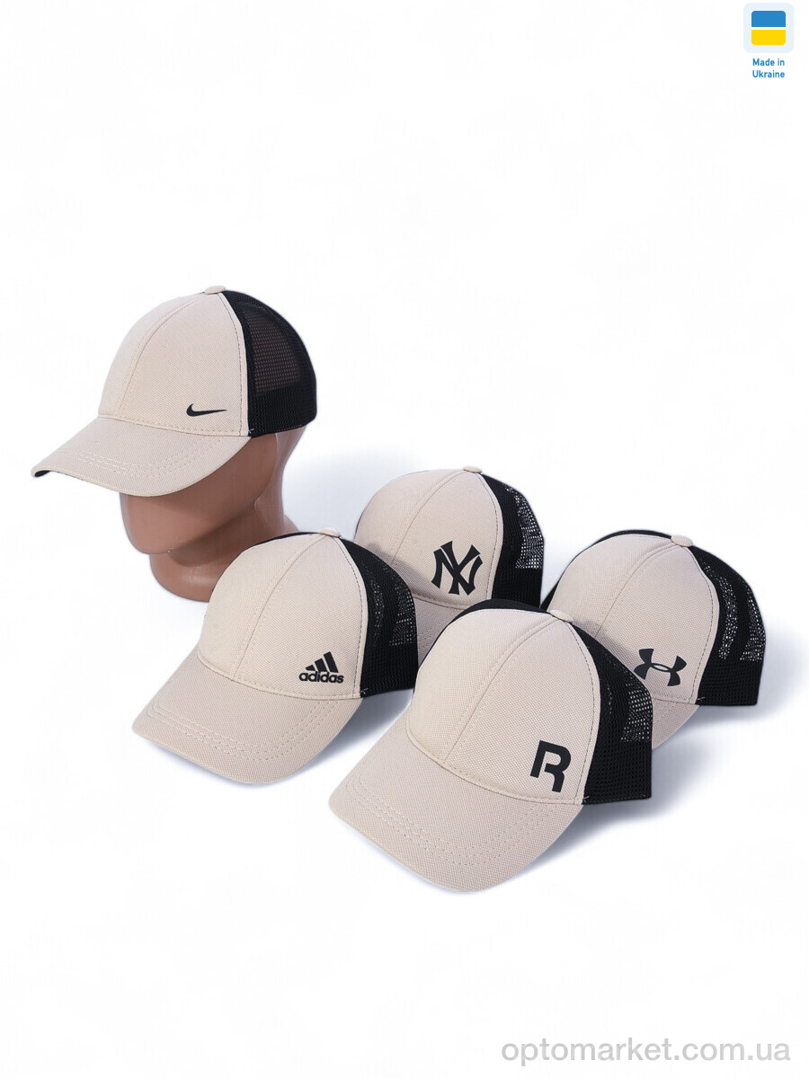 Купить Кепка чоловічі Кепка з сіткою та накатом 001-3 mix STARK мікс, фото 2