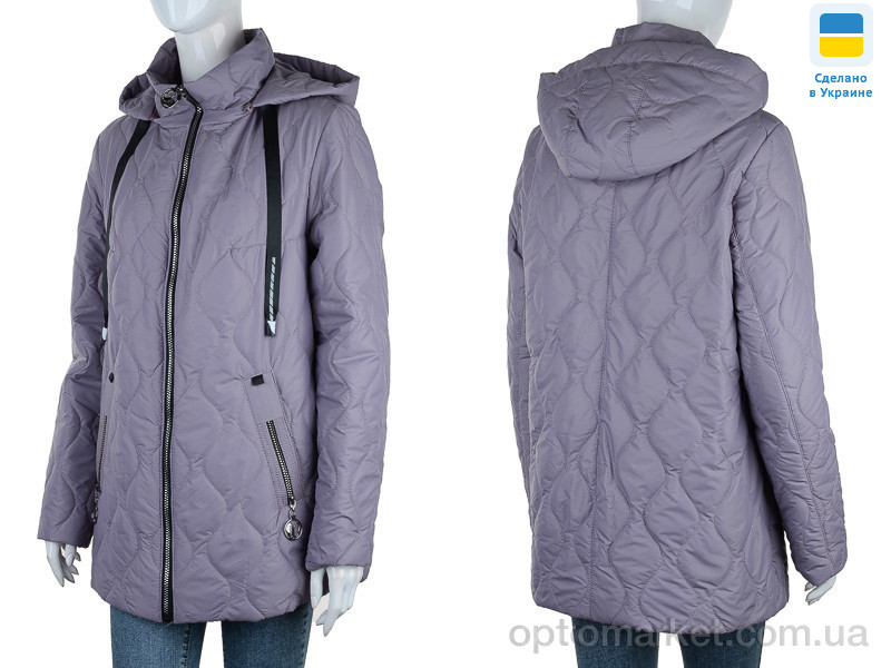Купить Куртка жіночі Хвиля фіолетовий Lemang фіолетовий, фото 3