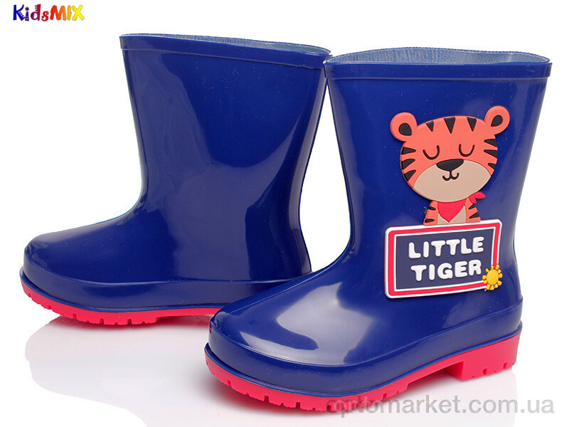 Купить Гумове взуття дитячі KidsMIX 1905 BLUE KidsMIX синій, фото 1