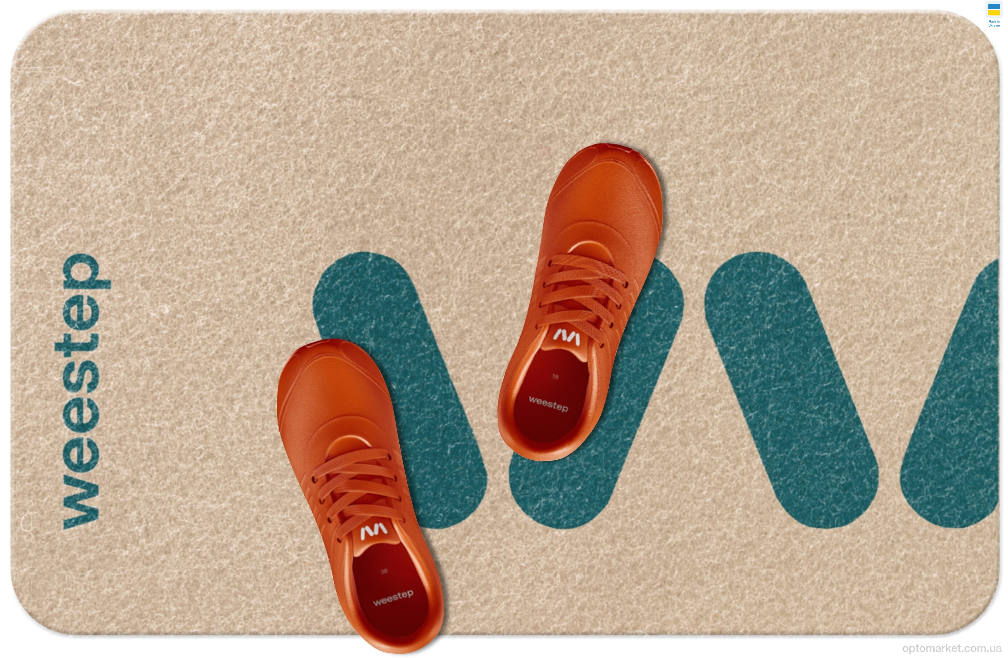 Купить Килими унісекс Килимок 50x80 см Weestep бежевий, фото 1