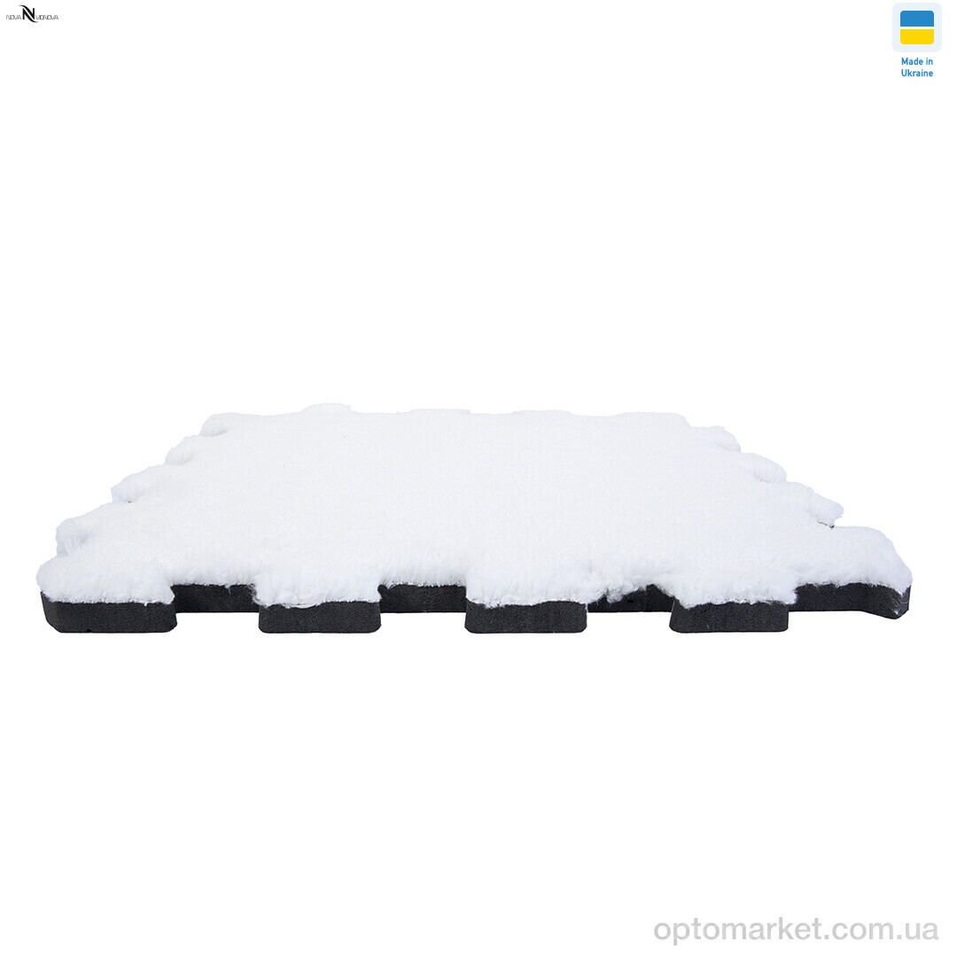 Купить Килими Килимок пазл товщина 2 см (31x31см) 001-10 white NOVA VIDNOVA білий, фото 2