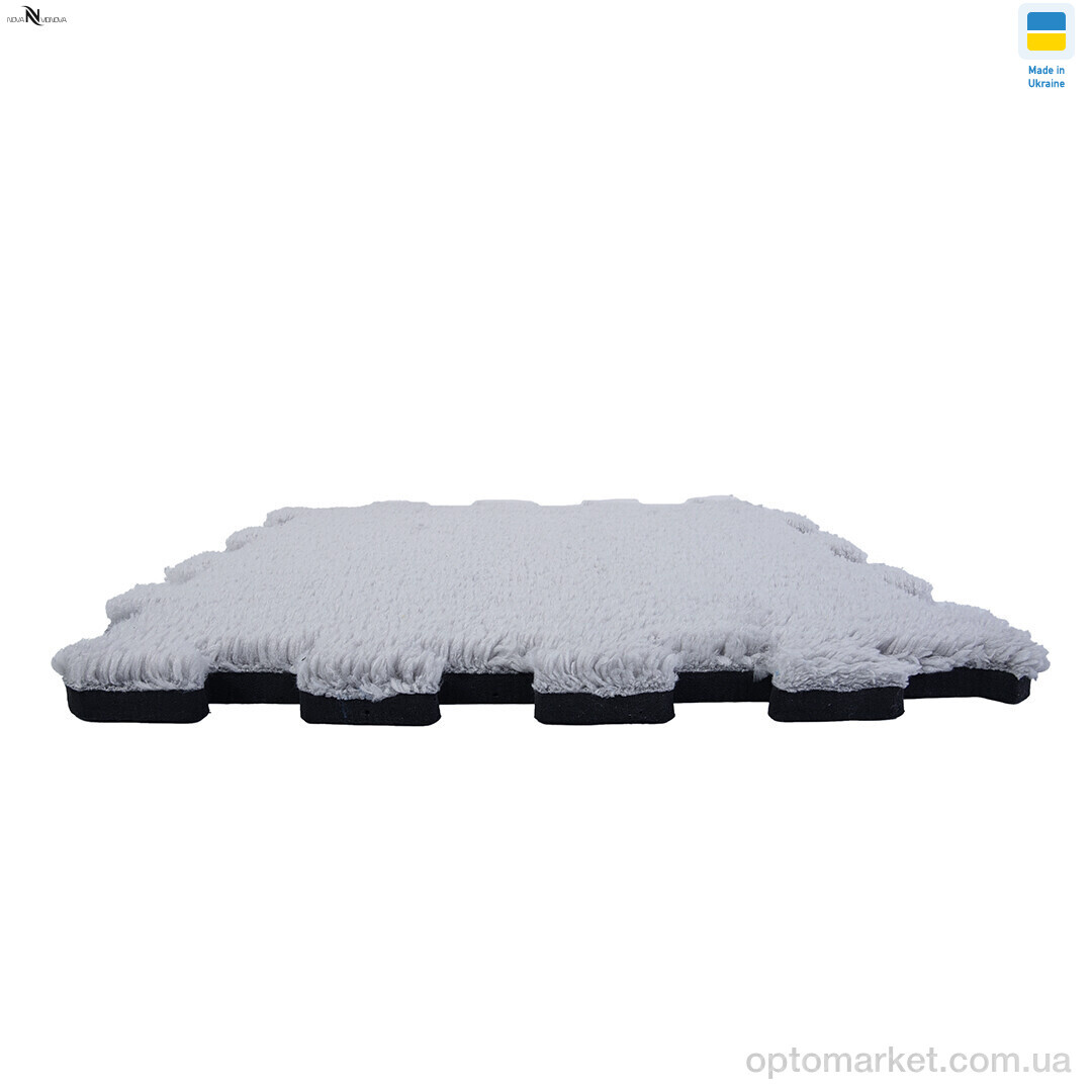 Купить Килими Килимок пазл товщина 2 см (31x31см) 001-11 grey NOVA VIDNOVA сірий, фото 2