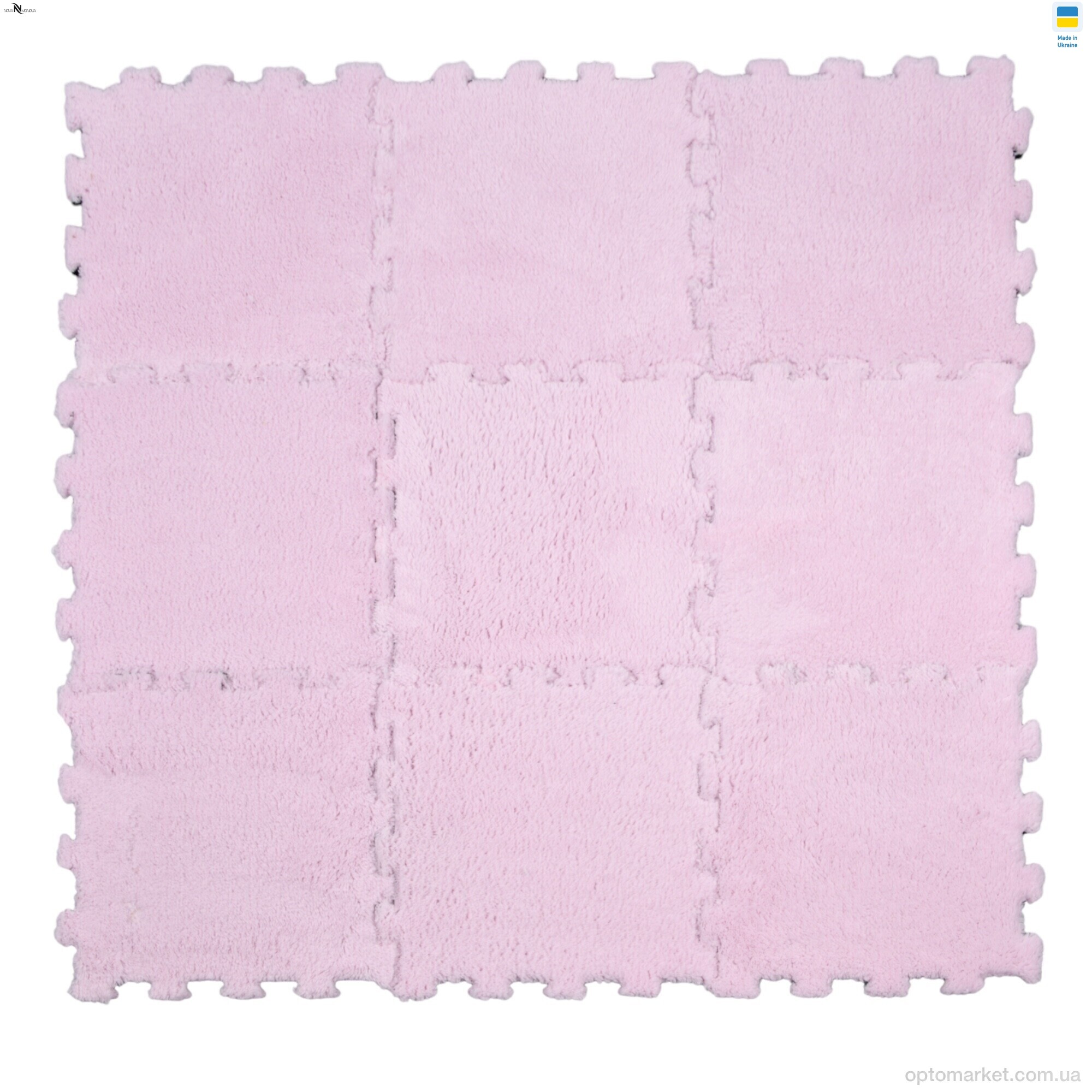 Купить Килими Килимок пазл товщина 2 см (31x31см) 001-3 pink NOVA VIDNOVA рожевий, фото 3