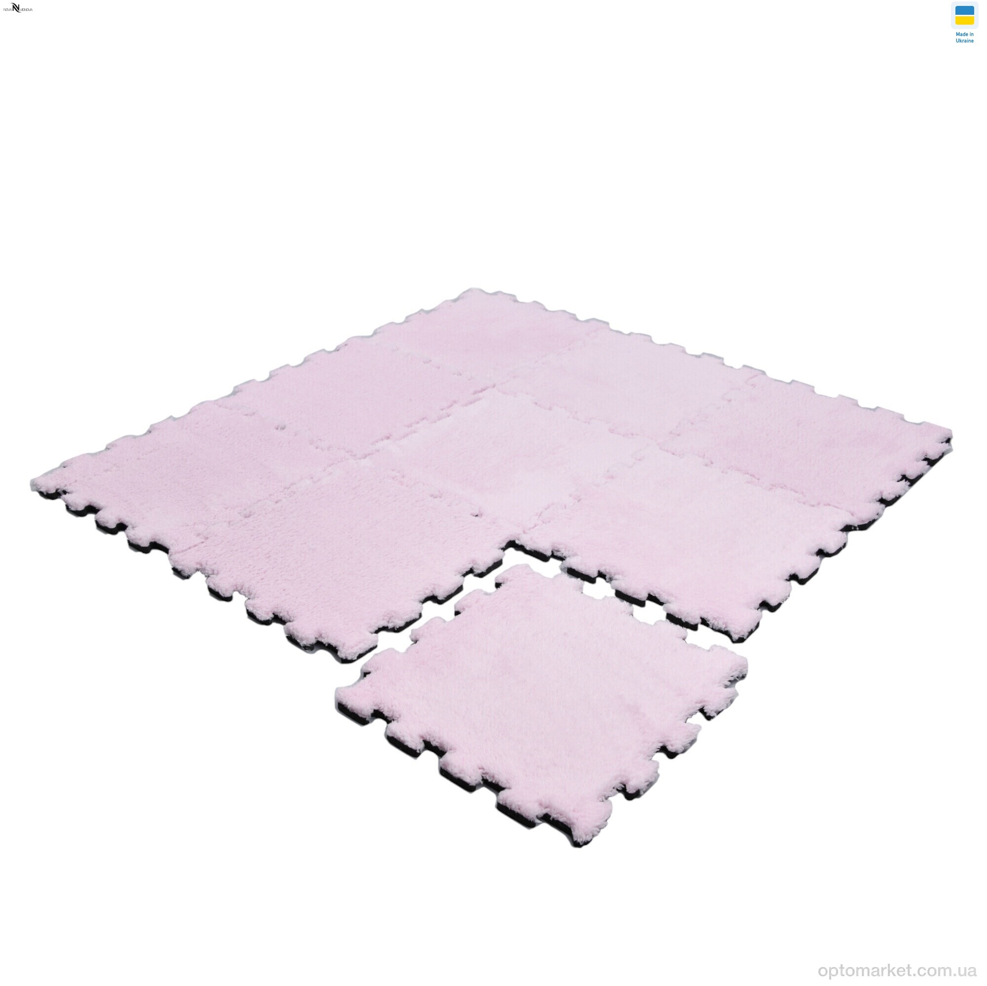 Купить Килими Килимок пазл товщина 2 см (31x31см) 001-3 pink NOVA VIDNOVA рожевий, фото 5