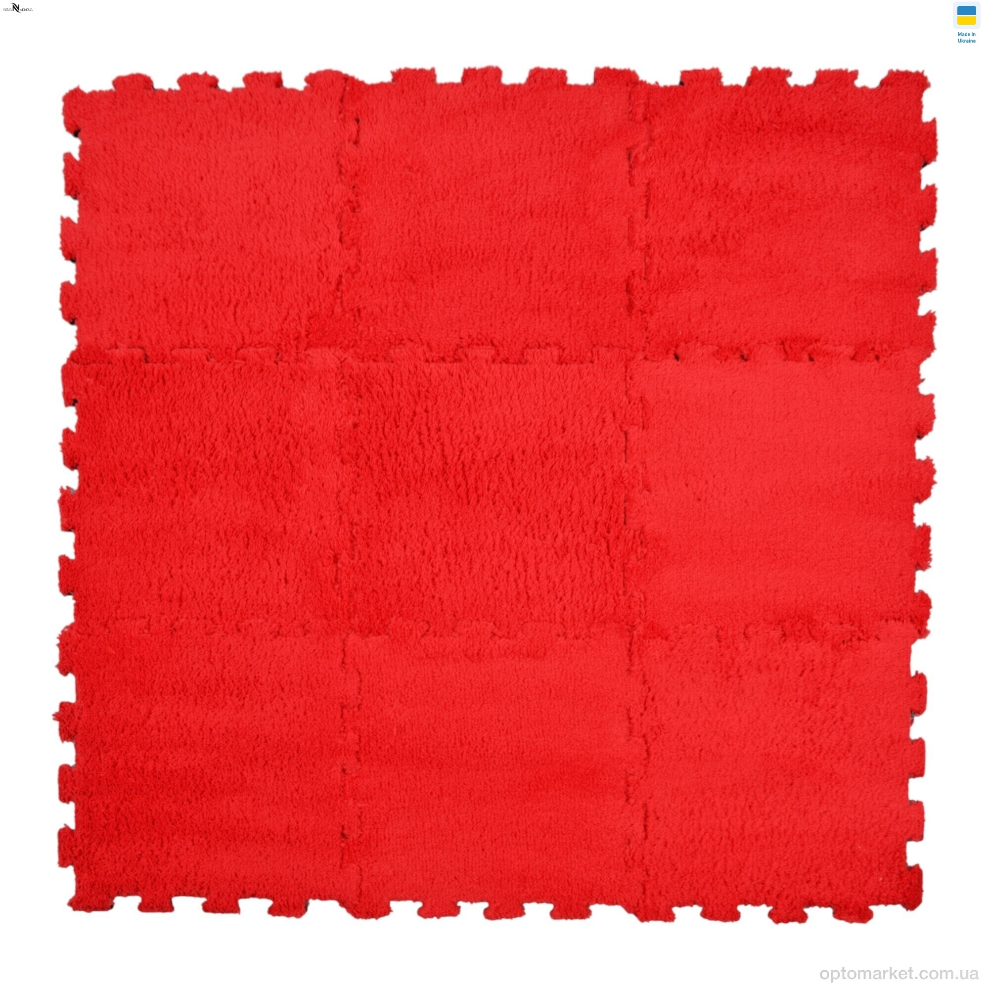 Купить Килими Килимок пазл товщина 2 см (31x31см) 001-6 red NOVA VIDNOVA червоний, фото 3