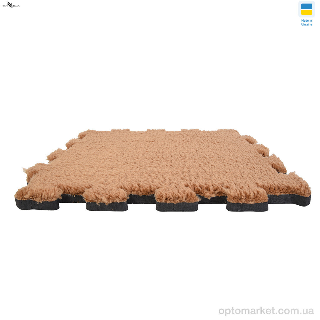 Купить Килими Килимок пазл товщина 2 см (31x31см) 001-7 brown NOVA VIDNOVA коричневий, фото 2