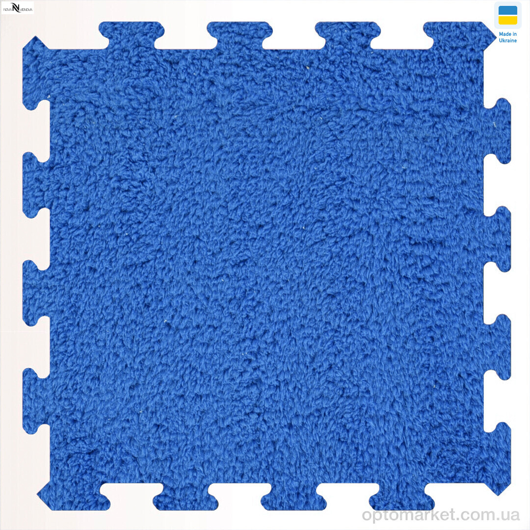 Купить Килими Килимок пазл товщина 2 см (31x31см) 001-8 blue NOVA VIDNOVA синій, фото 1