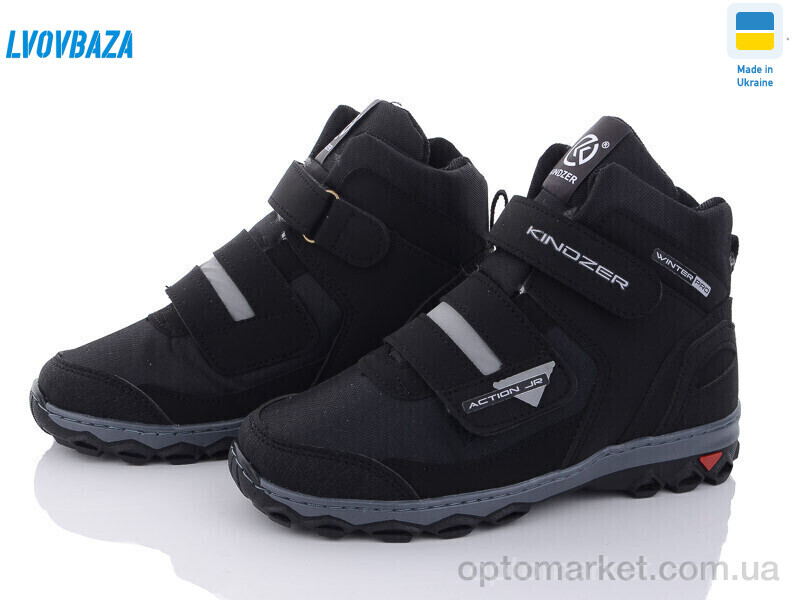 Купить Черевики дитячі Kindzer 2024 чорний Kindzer чорний, фото 1