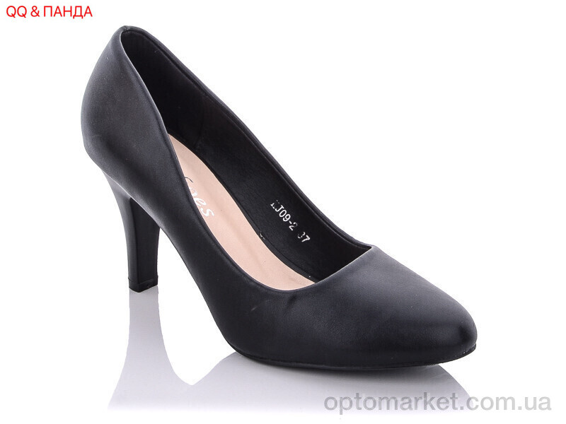 Купить Туфлі жіночі KJ09-2 QQ shoes чорний, фото 1