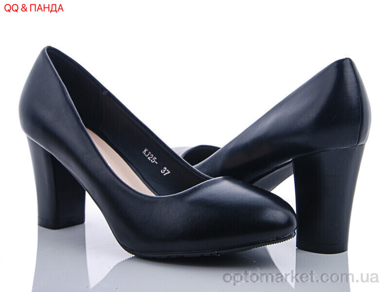 Купить Туфлі жіночі KJ25-2 QQ shoes чорний, фото 1