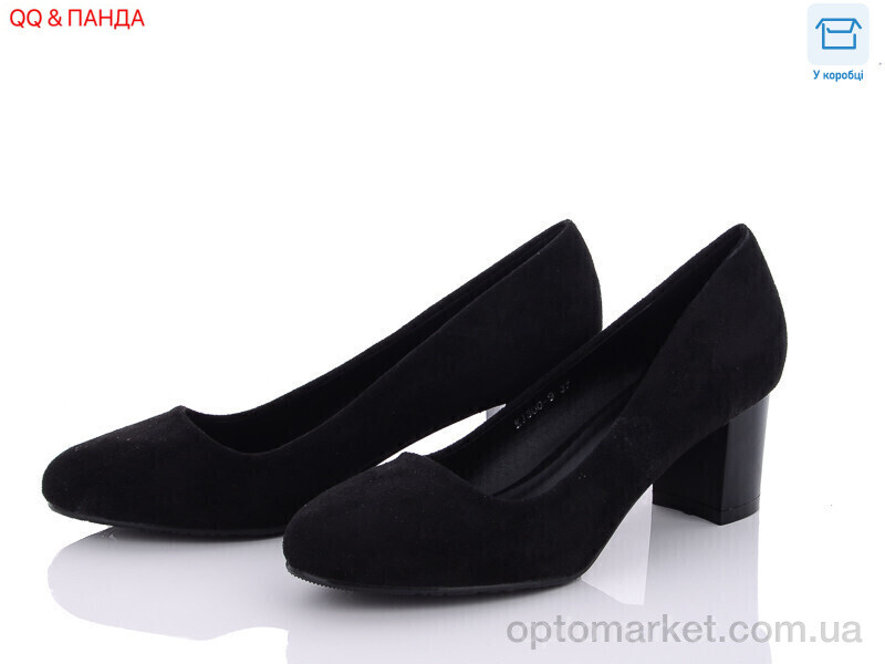Купить Туфлі жіночі KJ300-9 QQ shoes чорний, фото 1