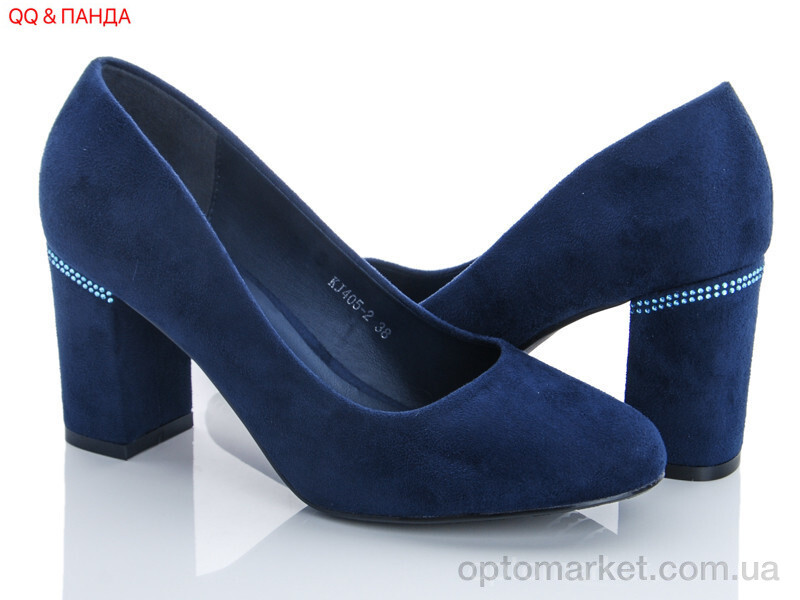 Купить Туфлі жіночі KJ405-2 QQ shoes синій, фото 1