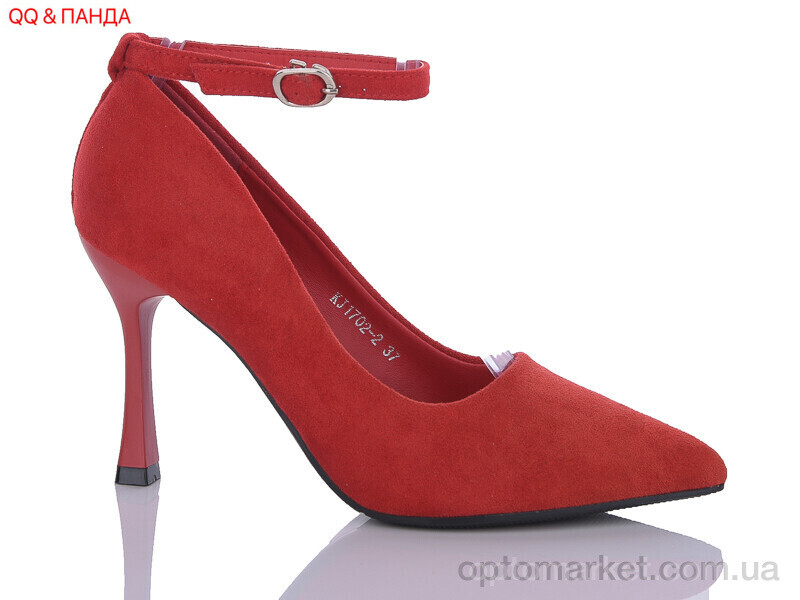 Купить Туфлі жіночі KJ702-2 Панда червоний, фото 1