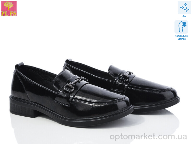 Купить Туфлі жіночі KK23-3 PLPS чорний, фото 1
