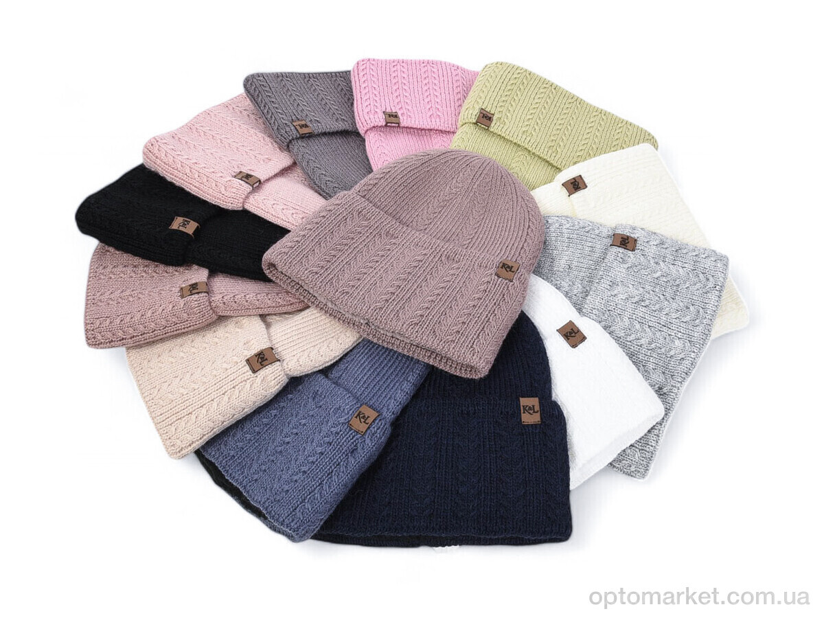 Купить Шапка жіночі KL-25 mix K&L мікс, фото 3