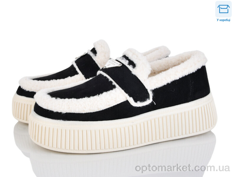 Купить Туфлі жіночі KL887-2 L&M-Lemon чорний, фото 1