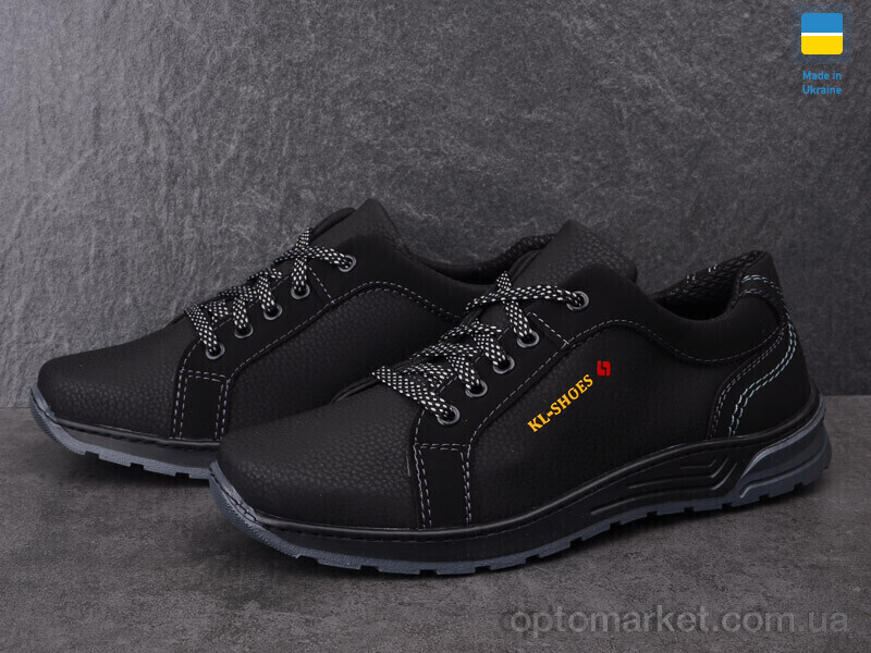 Купить Кросівки чоловічі Kluchkovskyy 127-8 чорний Kluchkovsky чорний, фото 3