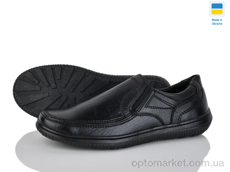 Купить Туфлі чоловічі Kluchkovskyy T11 чорний Kluchkovskyy чорний, фото 1