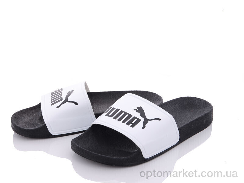 Купить Шльопанці дитячі KN001-1 Malibu білий, фото 2