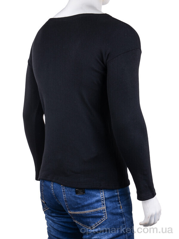 Купить Кофта чоловічі Кофта чорна Королева хакі, фото 2