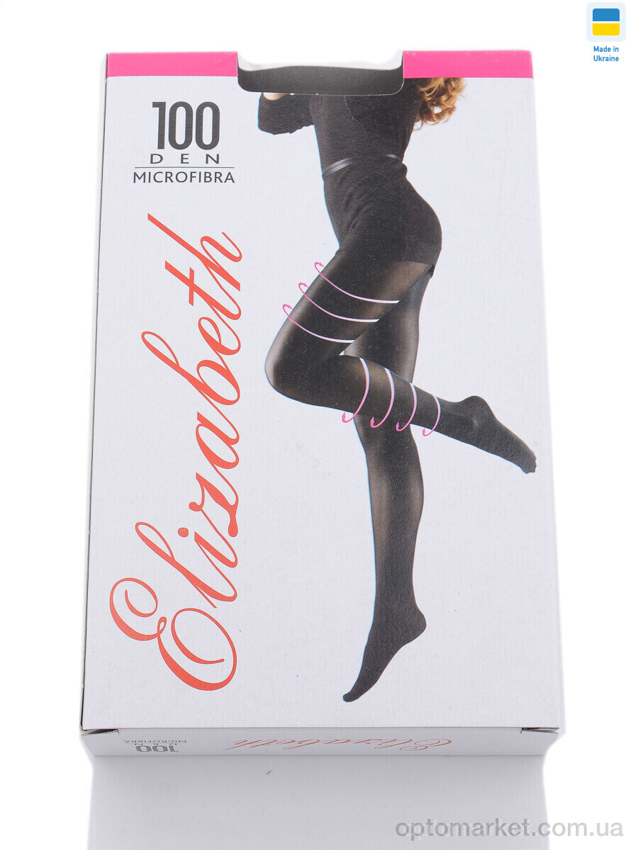 Купить Колготи жіночі Колготи 100den Elizabet mikrofibra nero Elizabet чорний, фото 1
