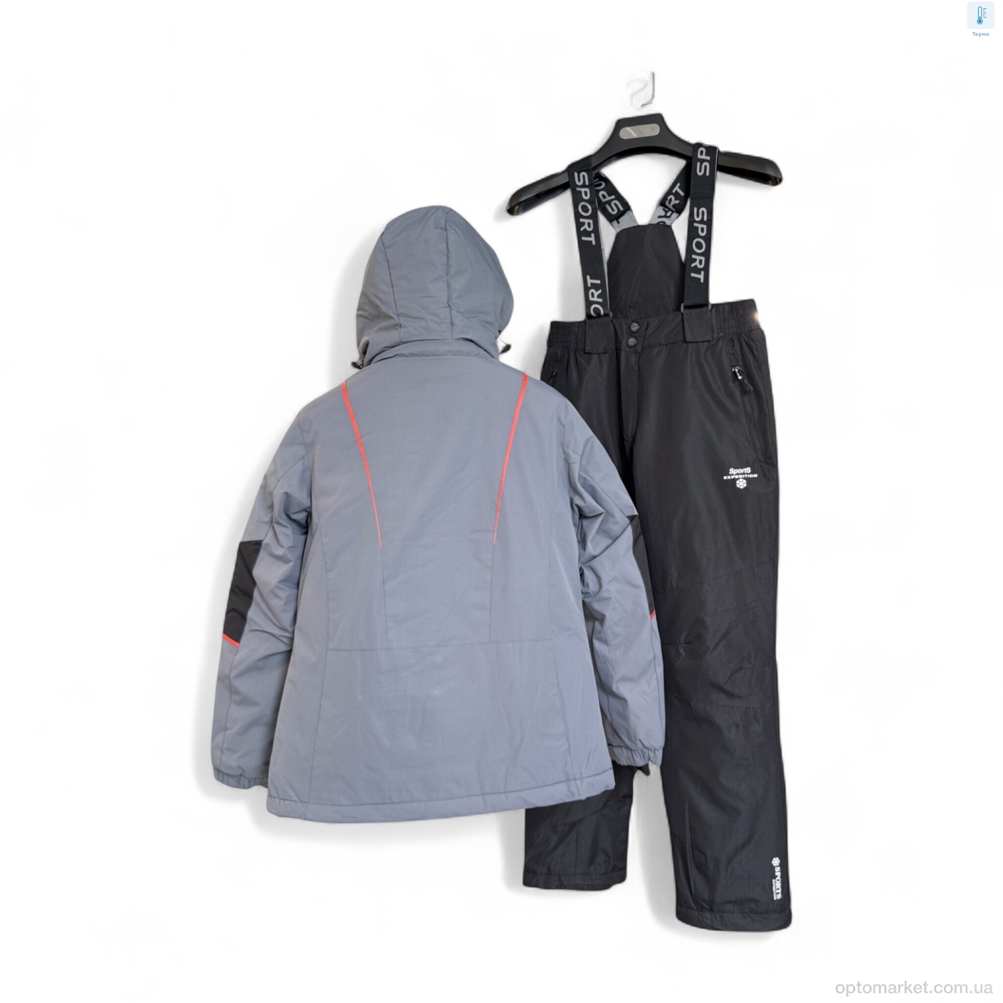 Купить Гірськолижні костюми жіночі Костюм WS21092-69 grey SNOW AKASAKA сірий, фото 3