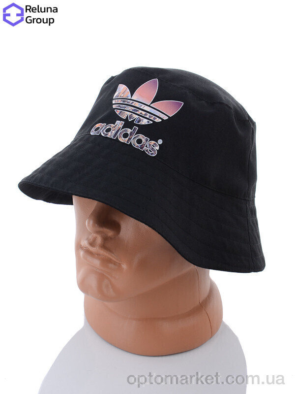 Купить Панама унісекс KR001-12 black A.idas чорний, фото 1