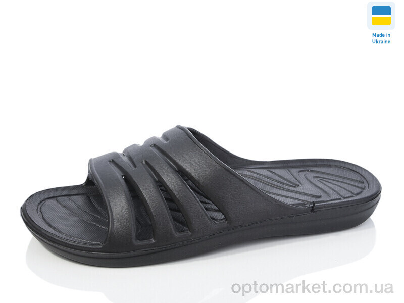 Купить Шльопанці чоловічі Краб чорний Payas чорний, фото 1
