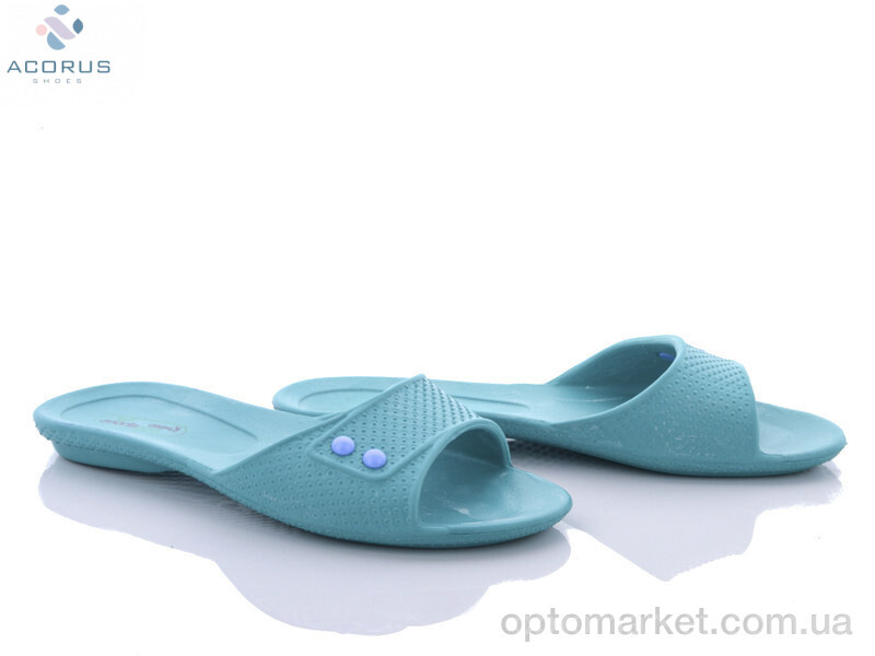 Купить Шльопанці жіночі Кредо 107 бирюзовый Kredo блакитний, фото 1