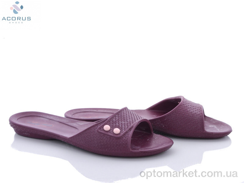 Купить Шльопанці жіночі Кредо 107 бордовый Kredo бордовий, фото 1