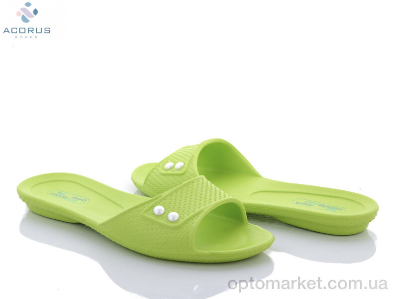Купить Шльопанці жіночі Кредо 107 зеленый Kredo зелений, фото 1