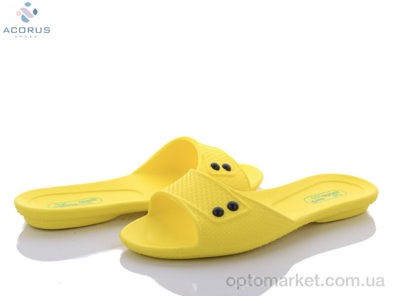 Купить Шльопанці жіночі Кредо 107 желтый Kredo жовтий, фото 1