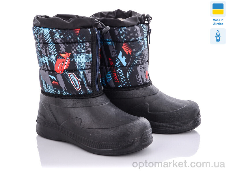 Купить Чоботи з піни дитячі Кредо Укр 19Д-26 чорний Kredo чорний, фото 1