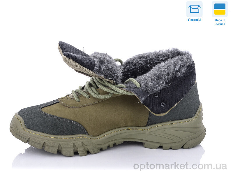 Купить Черевики чоловічі Кредо Укр тактичний N120 хутро Kredo хакі, фото 2