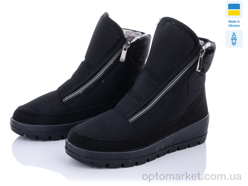 Купить Черевики жіночі Кредо Украіна Марго 1771 чорний Kredo чорний, фото 1