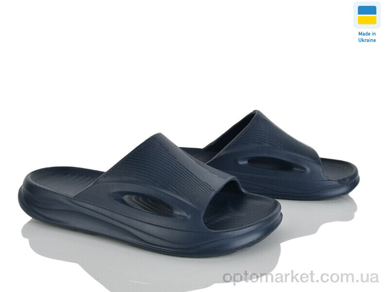 Купить Шльопанці чоловічі Крок C118 т.синій Krok синій, фото 1