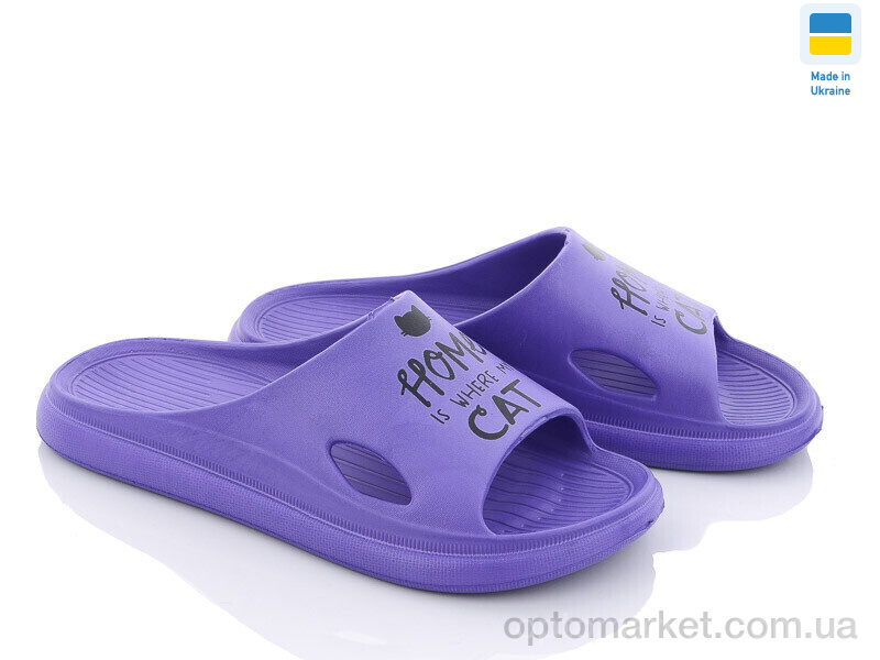 Купить Шльопанці жіночі Крок C80 індіго Krok фіолетовий, фото 1